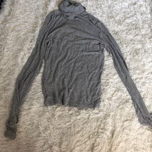 gray h&m  turtle neck long sleeve